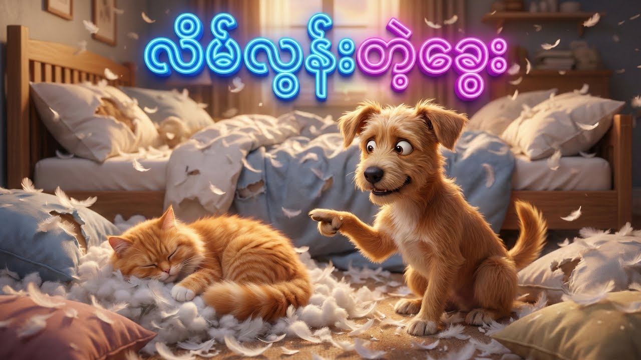 အရမ်းလိမ်တတ်တဲ့ စကားပြောတတ်သောခွေး 🤣