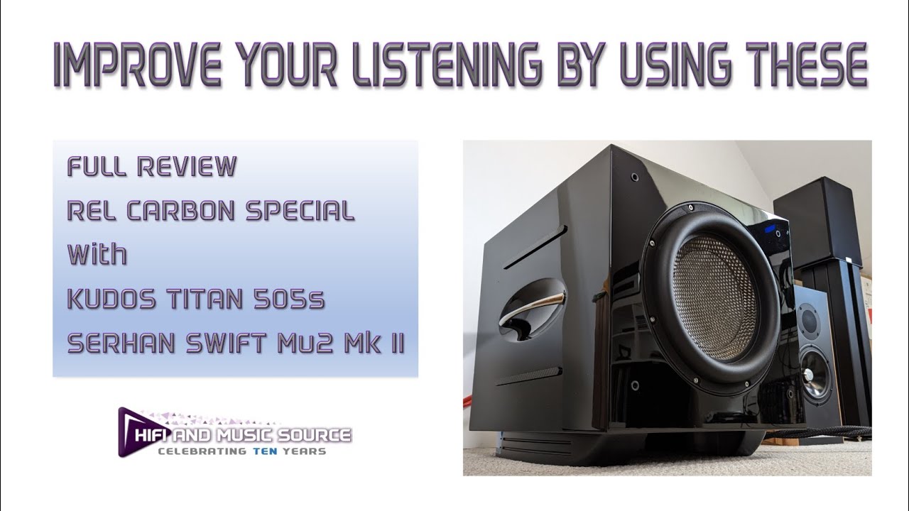 Bigger Sound Required? Maybe look to add the REL Carbon Special to your Hifi Loudspeaker setup.