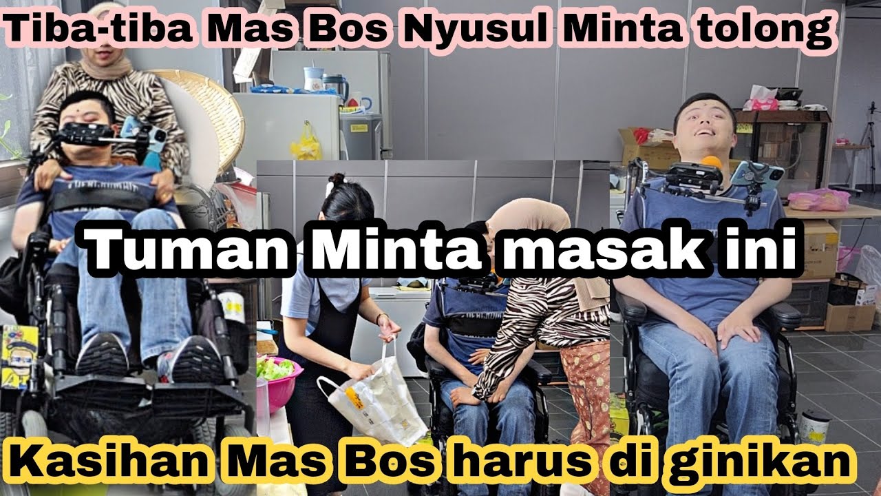 Tiba-tiba Mas Bos Minta Tolong ⁉️Kasihan Banget⁉️Tuman Minta Masakan Indonesia