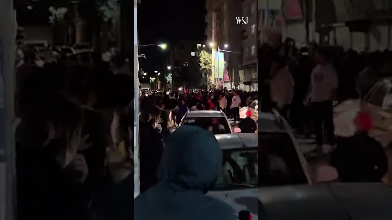 Iranians Celebrate News of Supreme Leader Ali Khamenei's Death