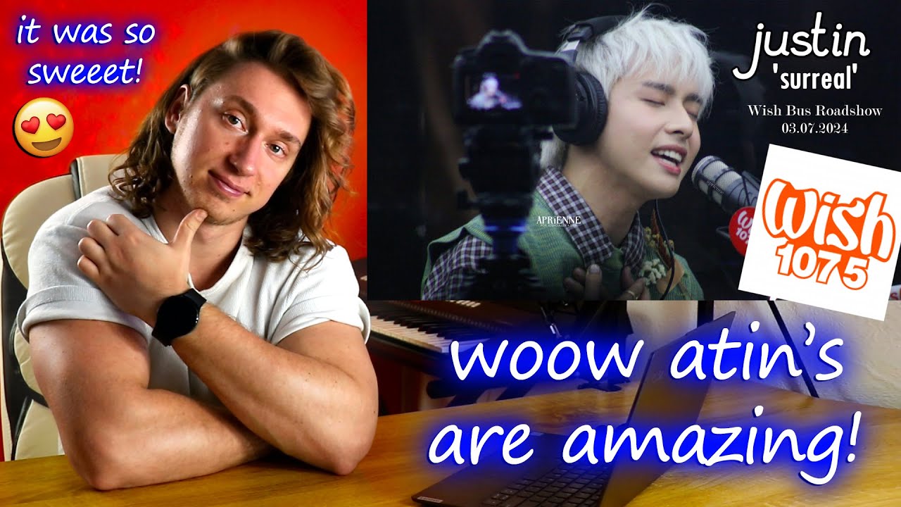 Justin ‘Surreal’ at Wish 107.5 Bus | Atin Fan Camera | Singer Reaction!