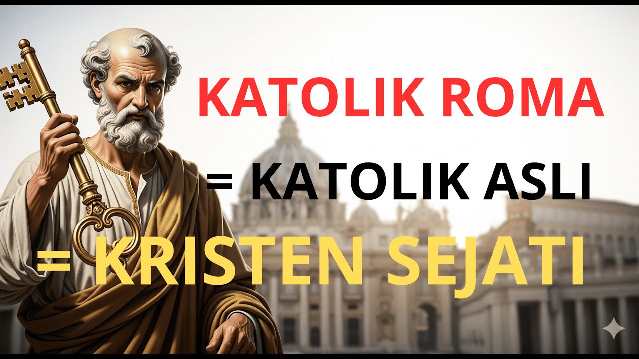 👉 Katolik Roma = Katolik Asli = ✝️Kristen Sejati