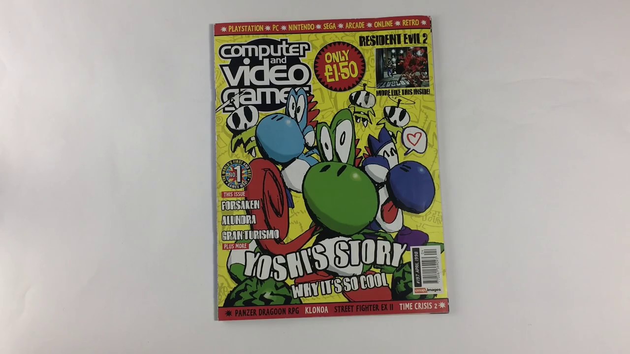 Dreamcast release as told through retro gaming magazines ASMR