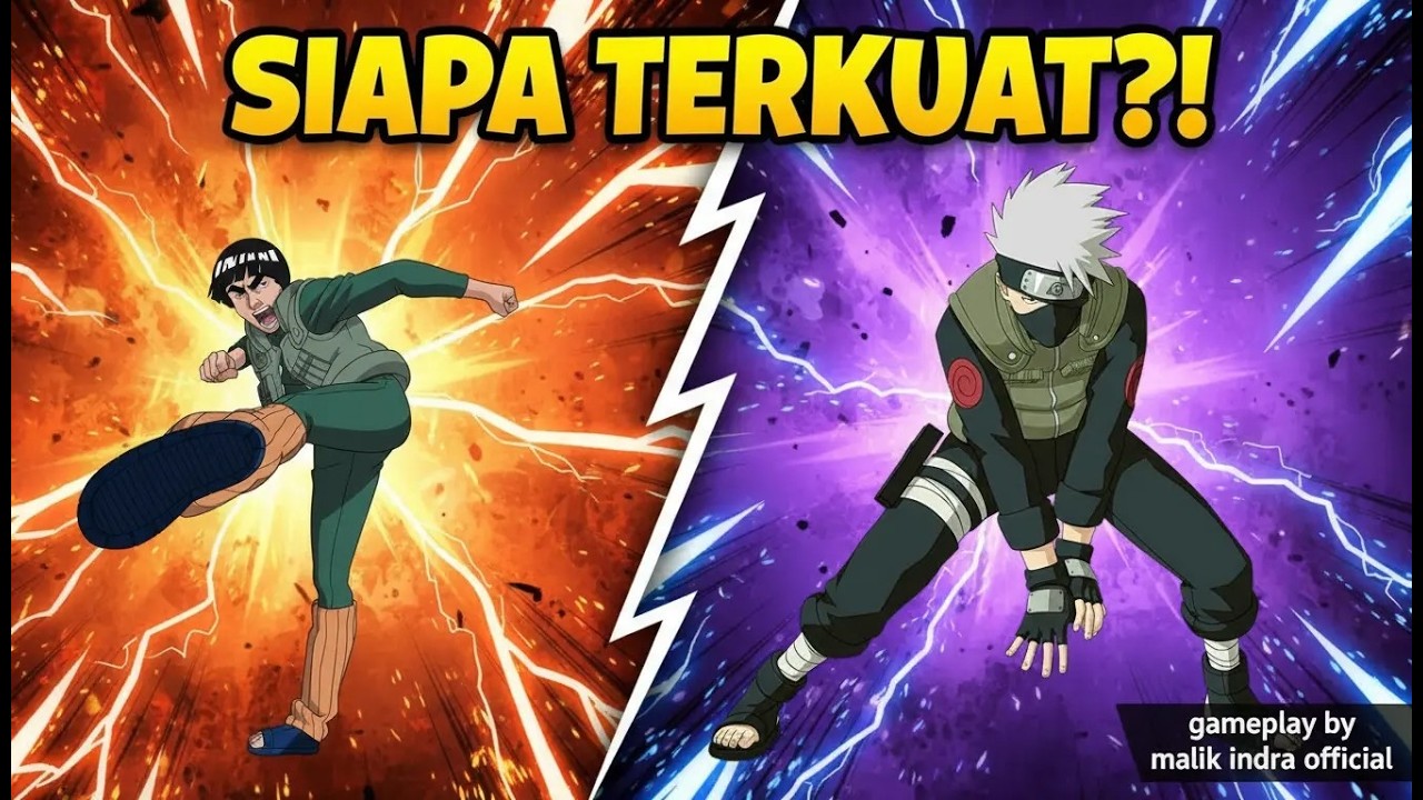 Kakashi Mode Perang Dunia Ninja vs Guy! Siapa Terkuat 🔥 Naruto Storm Connections