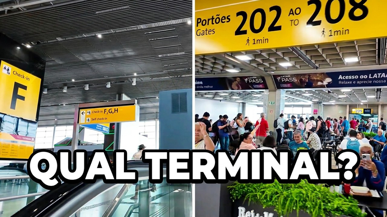 TOUR COMPLETO NO AEROPORTO DE  SÃO PAULO GUARULHOS
