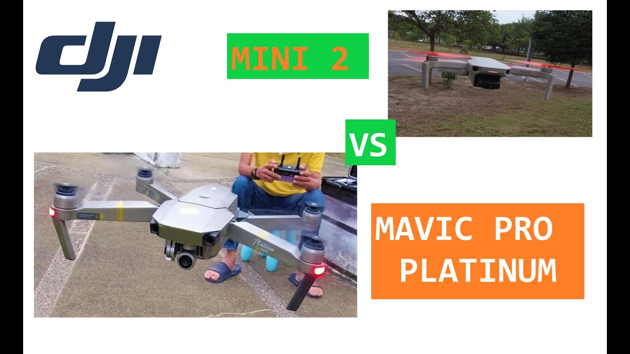 DJI MAVIC PRO PLATINUM IN 2023 | VIDEOS COMPARISON BETWEEN THE DJI MINI 2.