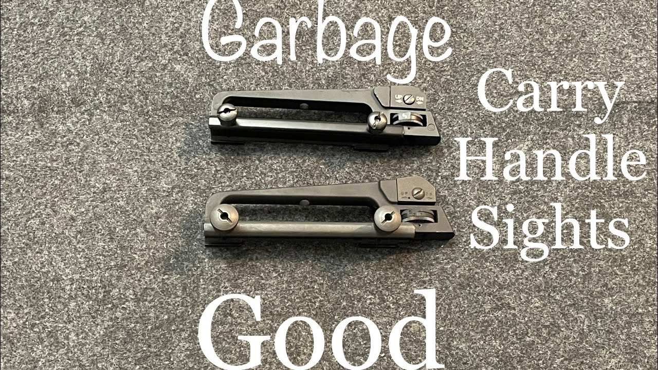 Социальное объявление: не покупайте дешевые прицелы с ручкой для переноски!