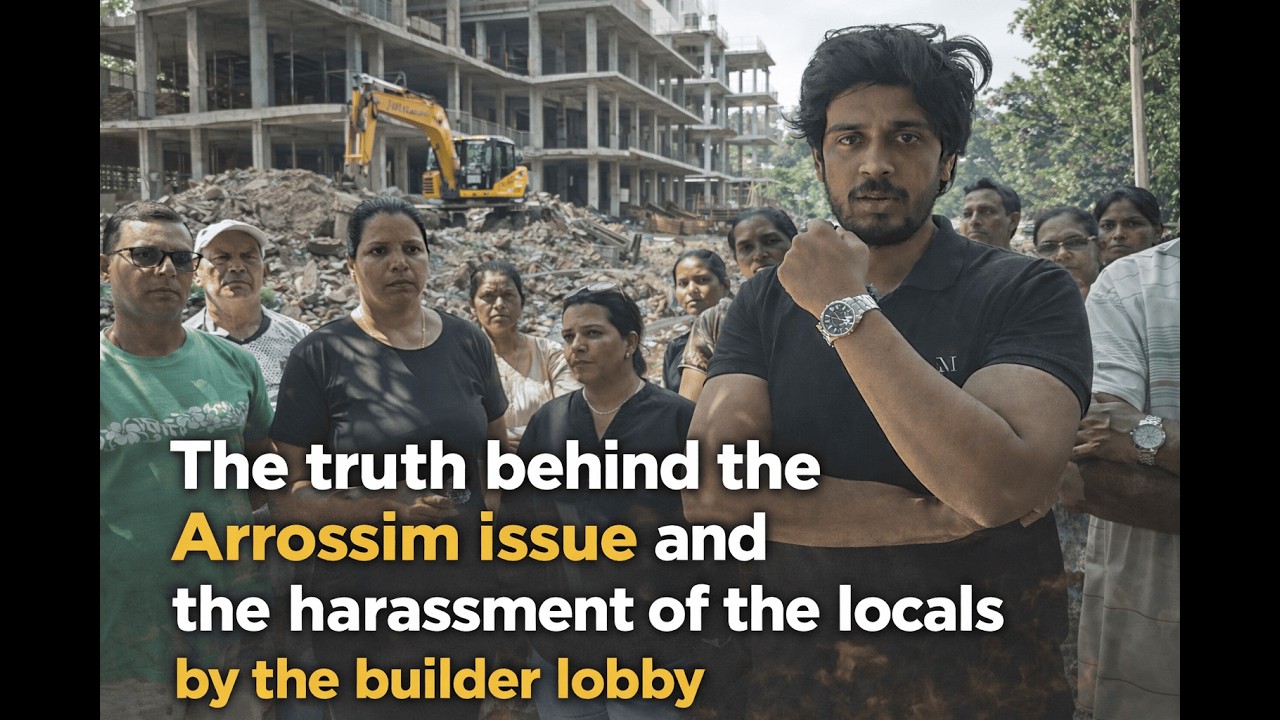 Builder Files False FIR Against Arrossim Locals for Saving Their Village? | Goa
