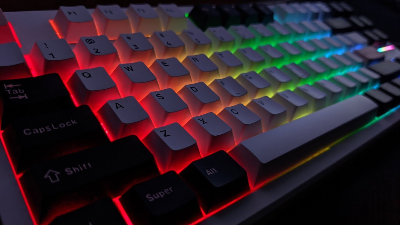 ⌨ FL.eSports FL750 - Gateron yellow g pro sound test typing