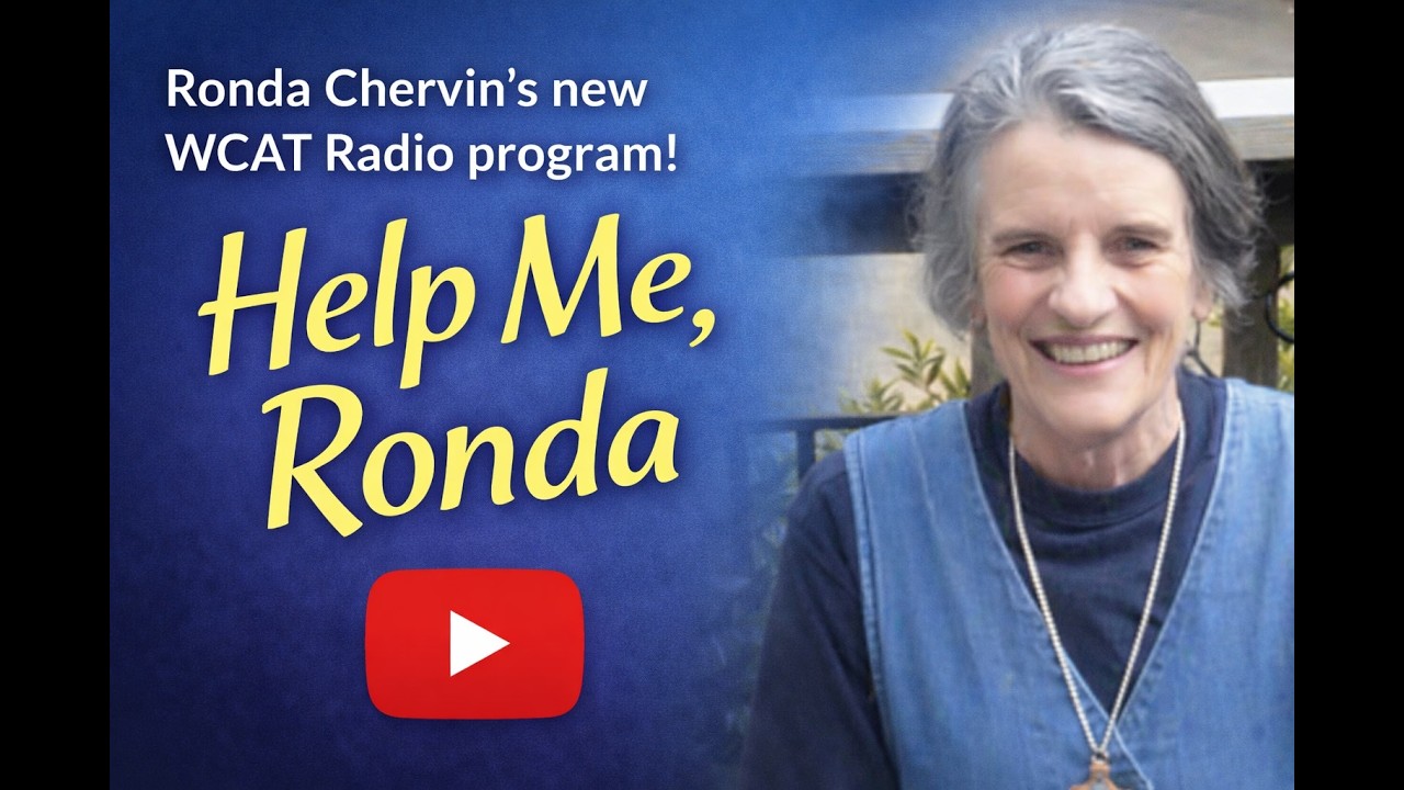 WCAT TV presents . . . Help Me, Ronda with Ronda Chervin on her book The  Comic Catholic