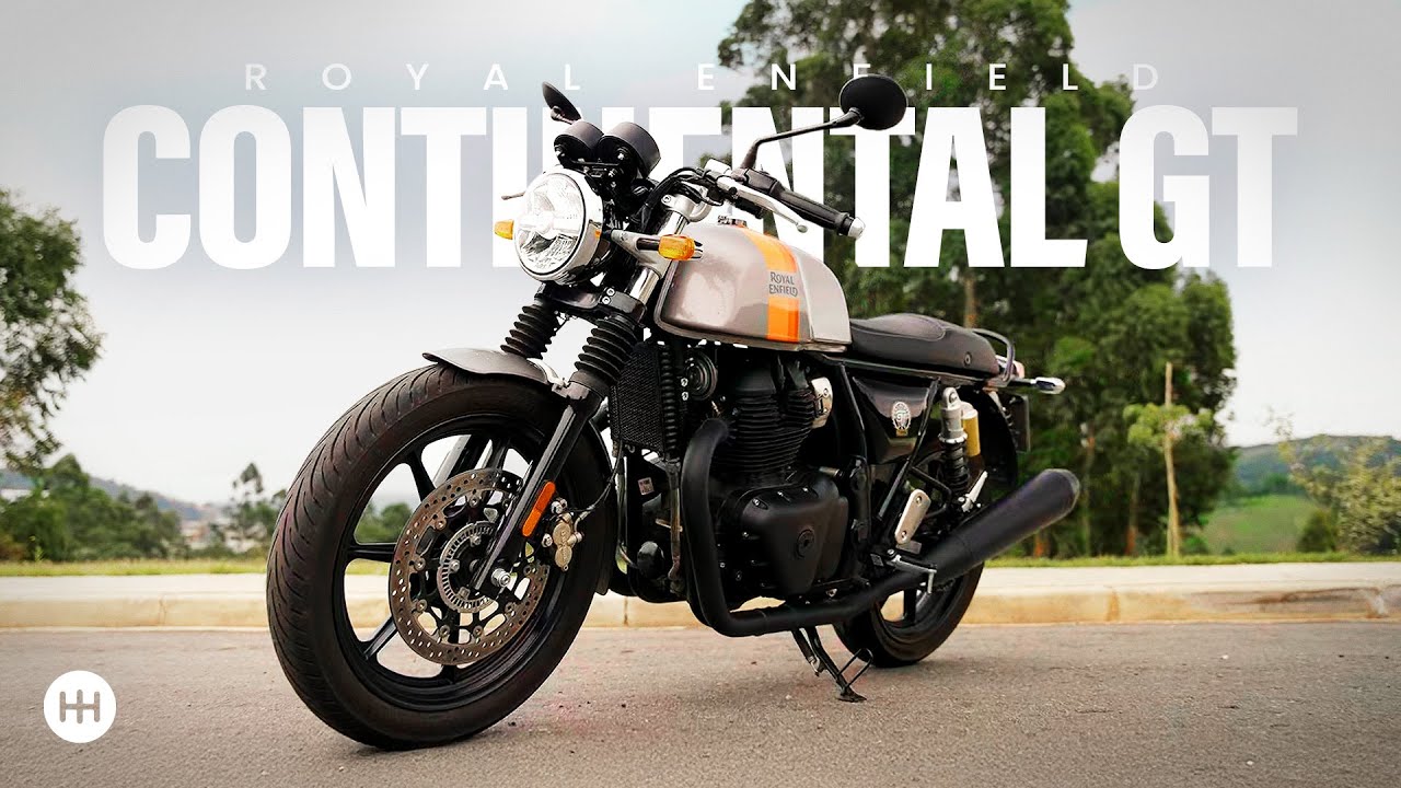 Moto com VISUAL RETRÔ E PREÇO ATRATIVO 🏍️ Testamos a Royal Enfield Continental GT 650