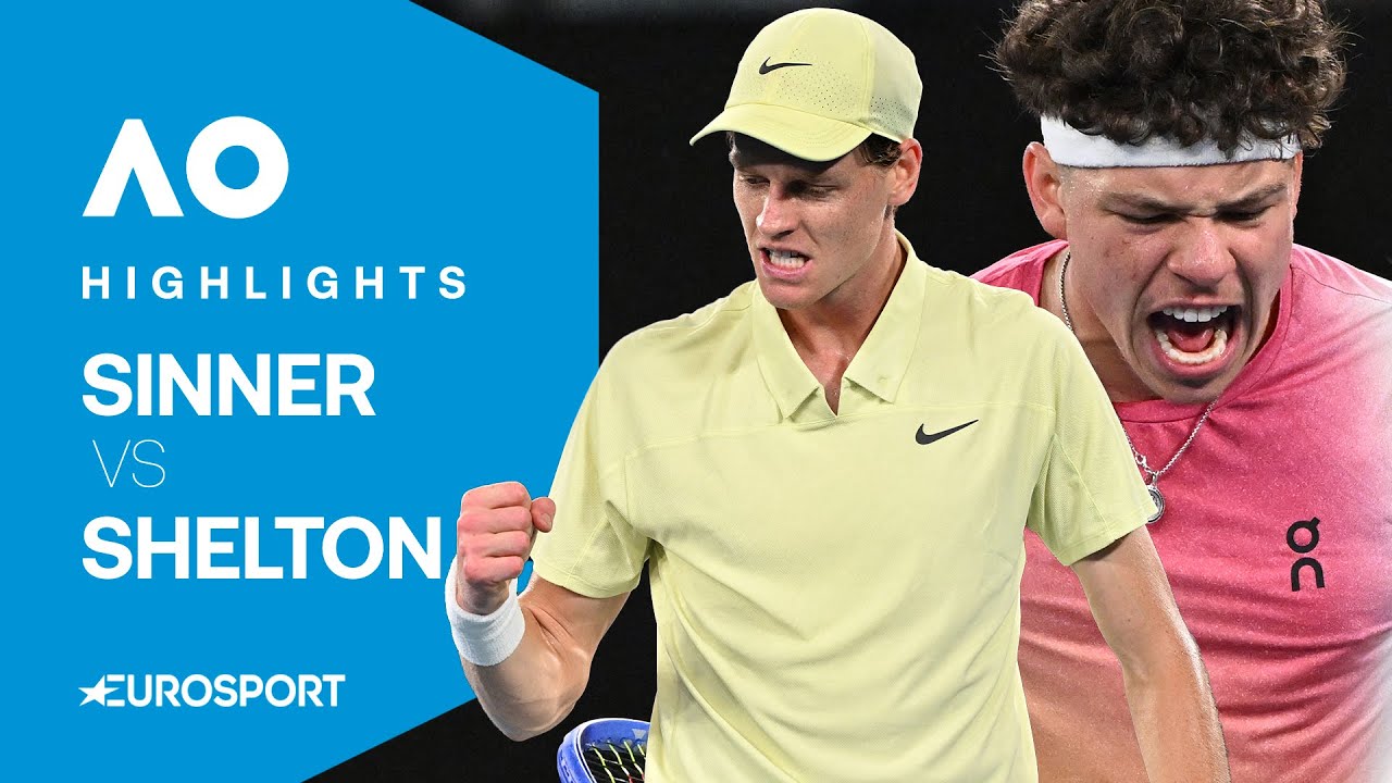 Jannik Sinner vs Ben Shelton | Semi-Final | Australian Open 2025 Extended Highlights 🇦🇺