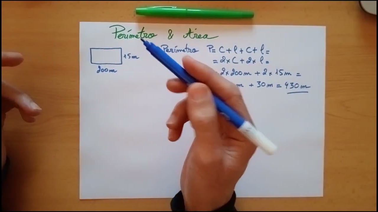 Perímetro a Área ! Qual diferença ?