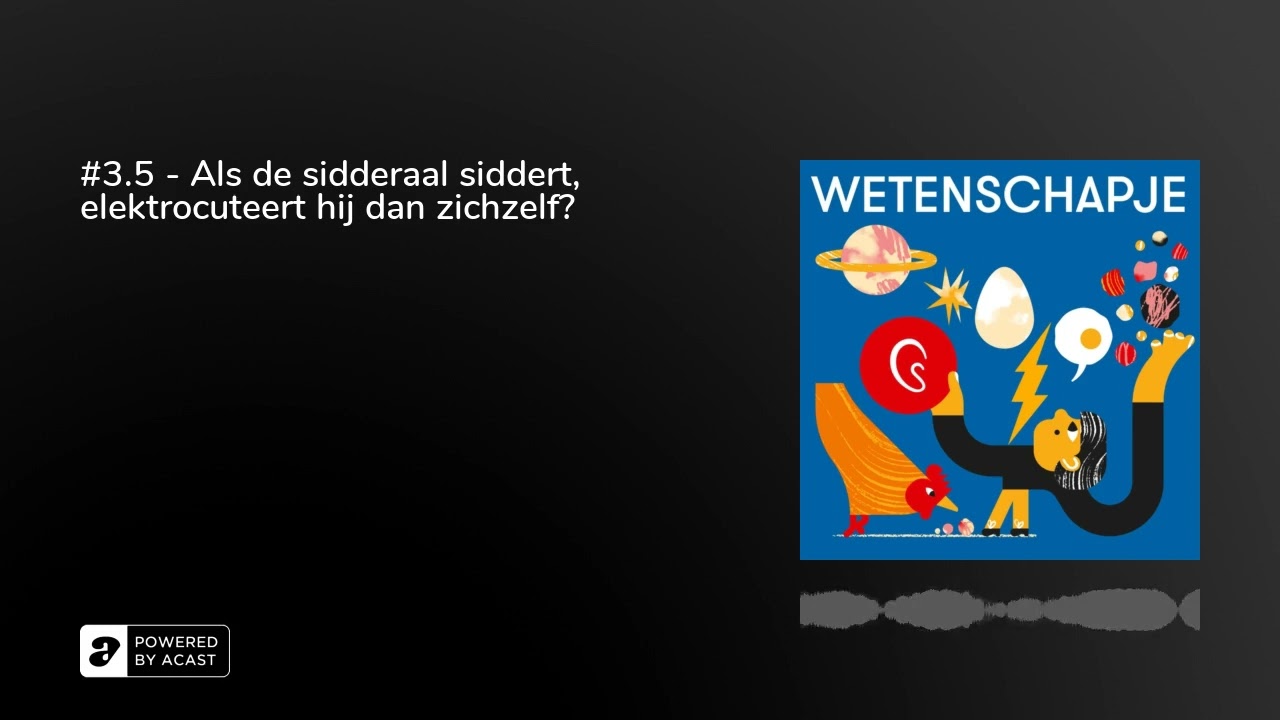 WETENSCHAPJE: #3.5 - Als de sidderaal siddert, elektrocuteert hij dan zichzelf?