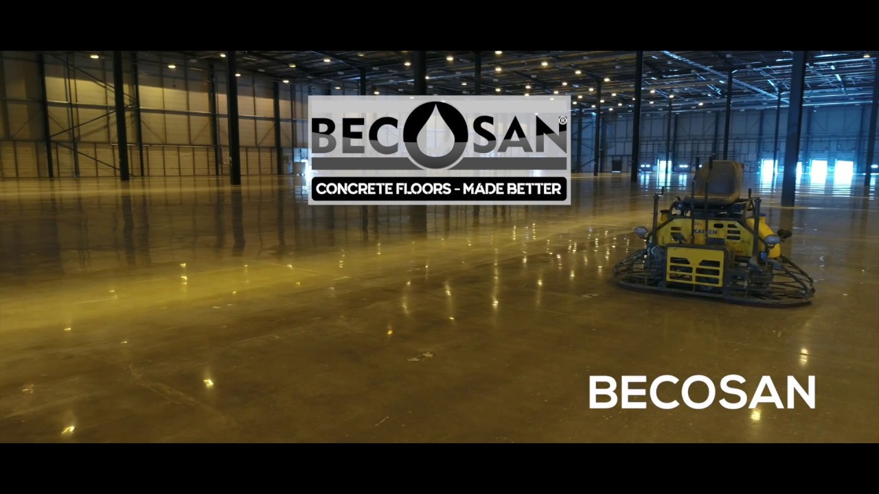 Ristrutturazione di pavimentazioni industriali con BECOSAN®