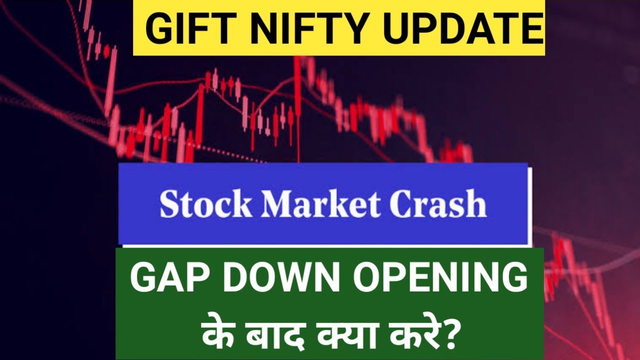 READY FOR STOCK MARKET CRASH | MONDAY GAP DOWN OPENING | DOW JONES CRASH | NIFTY MONDAY