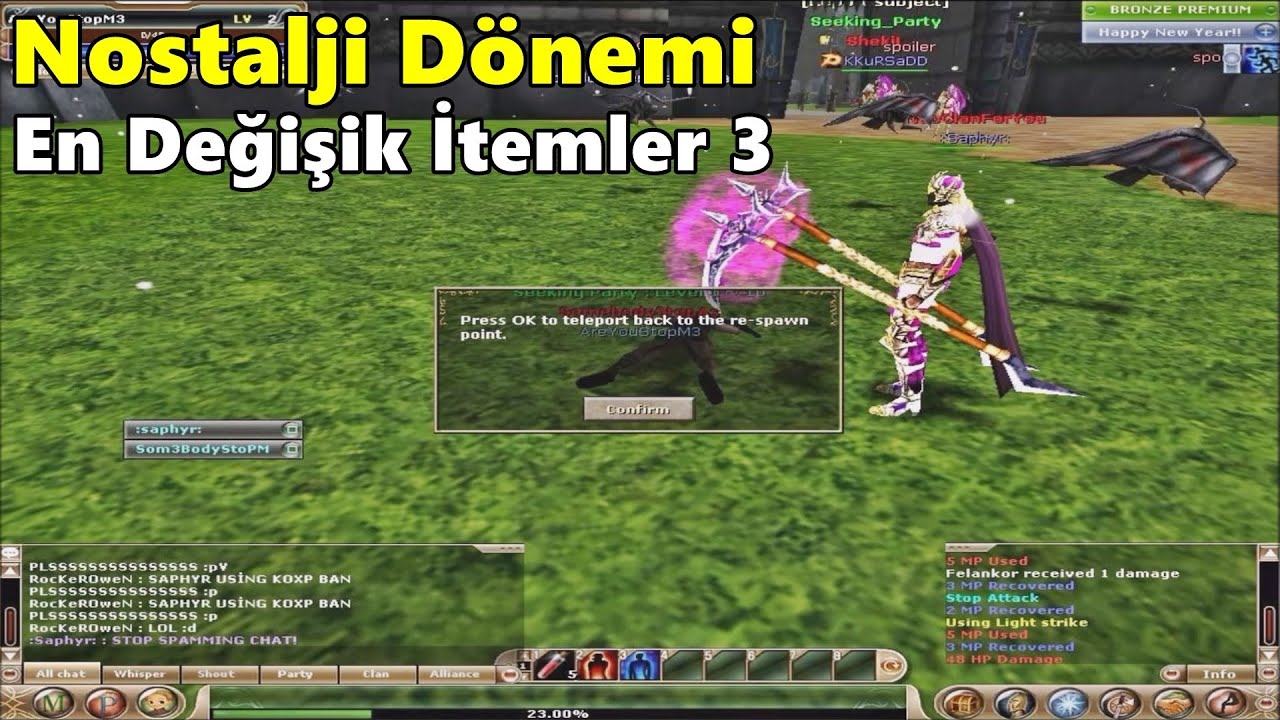 Nostalji Dönemi | Görüp Görebileceğiniz En Değişik İtemler 3 | Knight Online