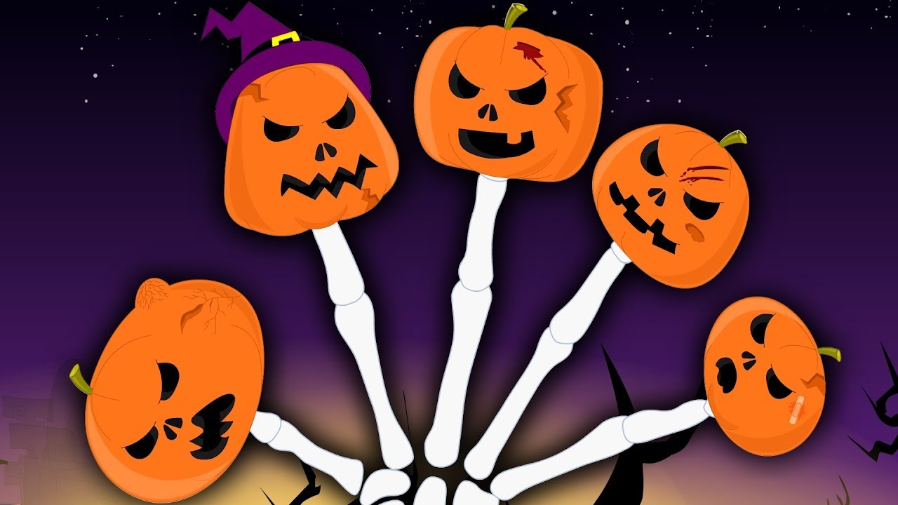 Scary Pumpkin Finger Family | Nursery Rhymes And Kids Song