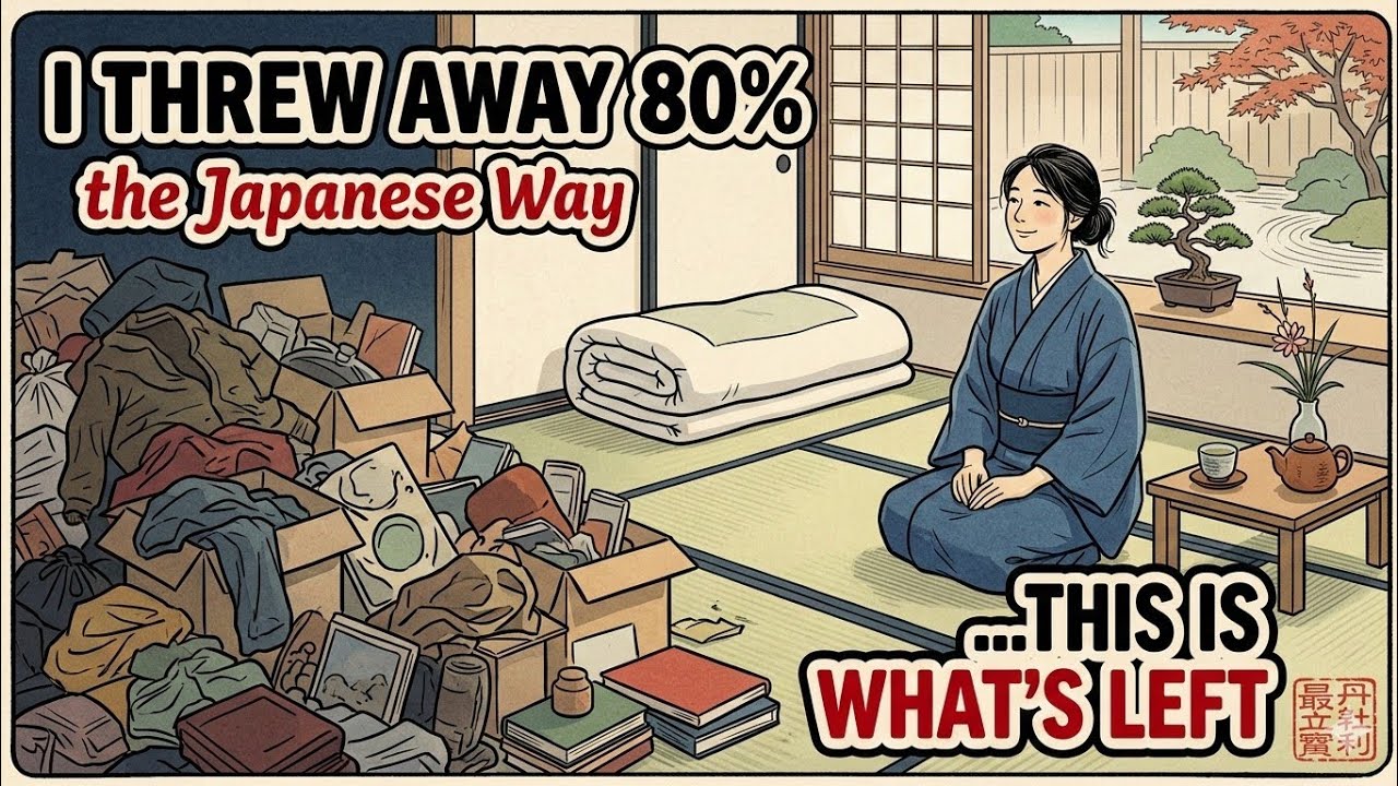 I Removed 80% Of My Stuff – The Japanese Way