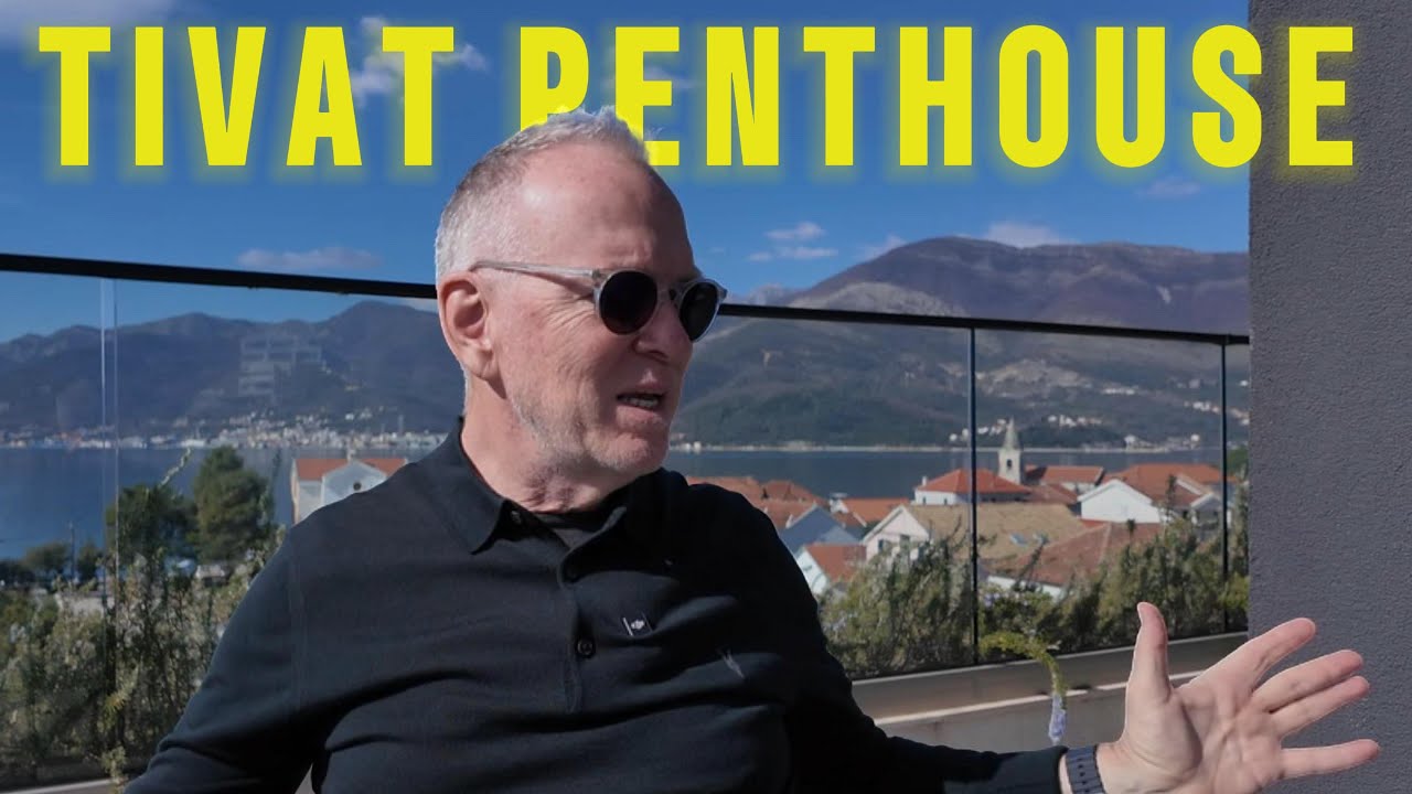 Tivat Penthouse  - Luxury 2 Bedroom Furnished Apartment, Lift, 2 Secure Parking and Terrific Terrace