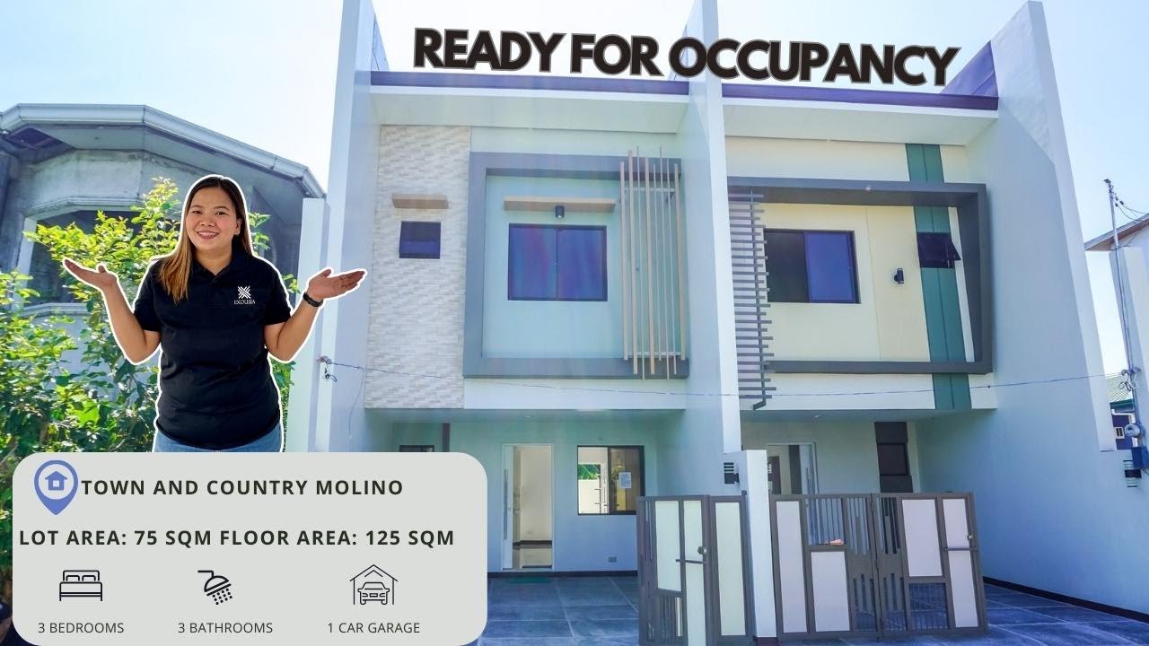 Ready For Occupancy House and Lot In Molino-Bacoor Cavite | 6.5M