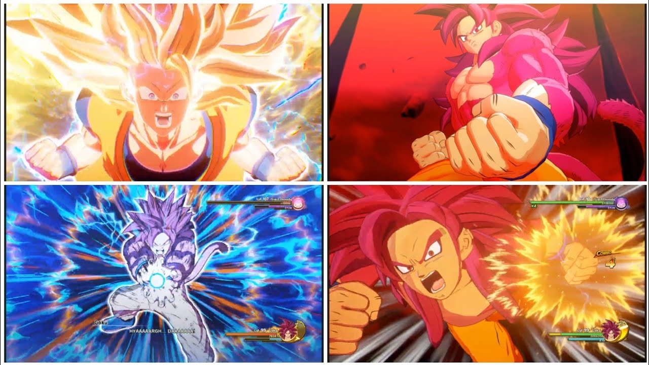 [2026]ADULT GOKU Super Saiyan 4 VS GOMAH w/THIRD EYE Epic Showdown FULL FIGHT HD 60FPS