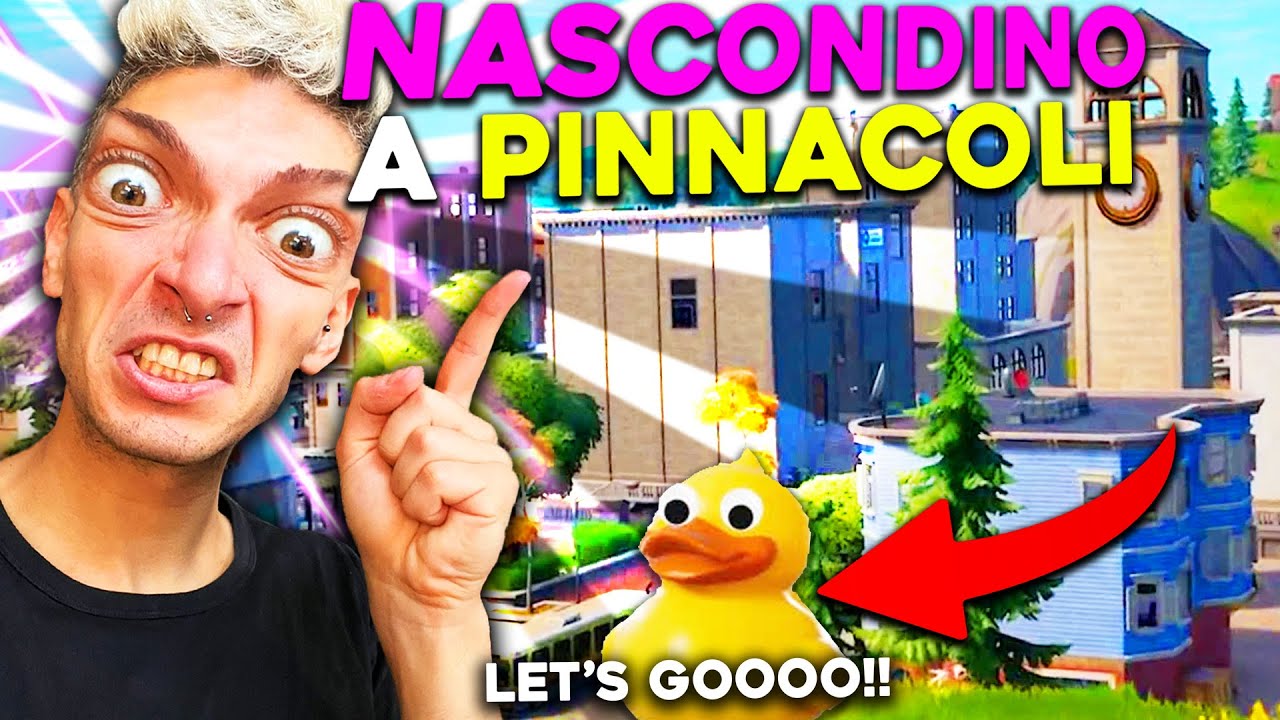NASCONDINO A PINNACOLI !! FORTNITE & CHILL !!