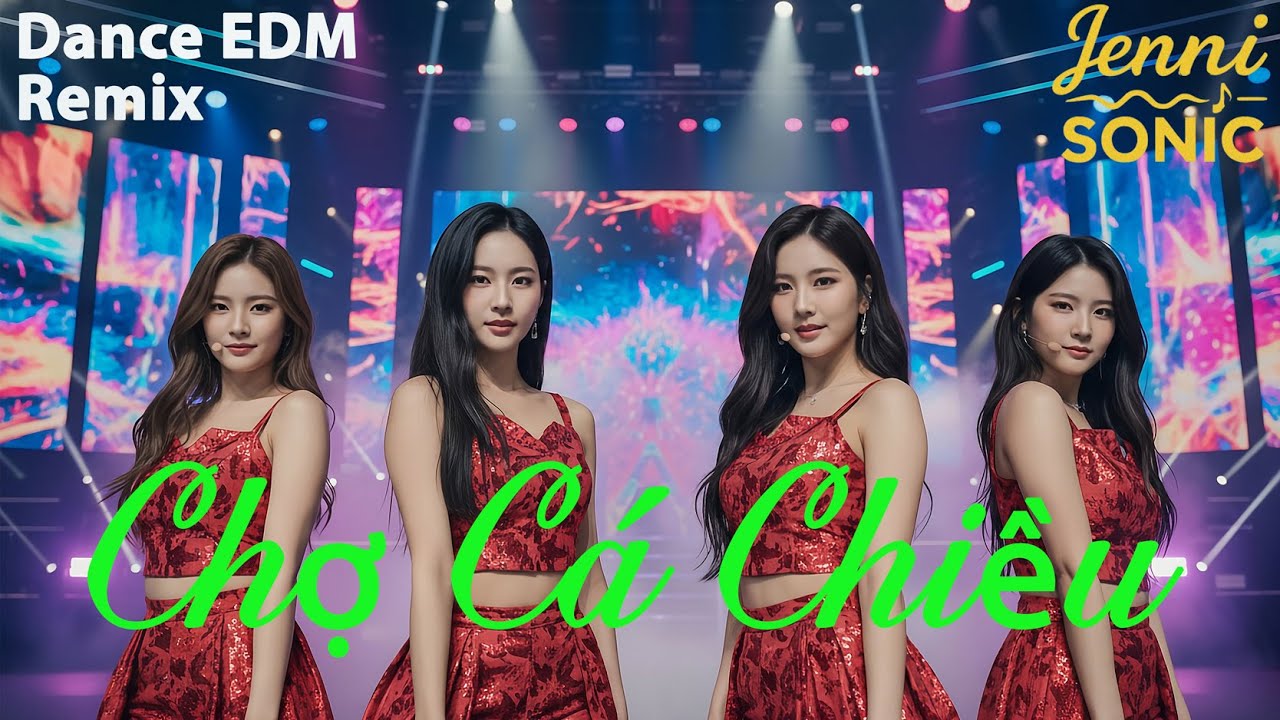 Chợ Cá Chiều - Dance, EDM, Remix, Party, Nhạc Sàn Cực Mạnh | Jenni Sonic Official