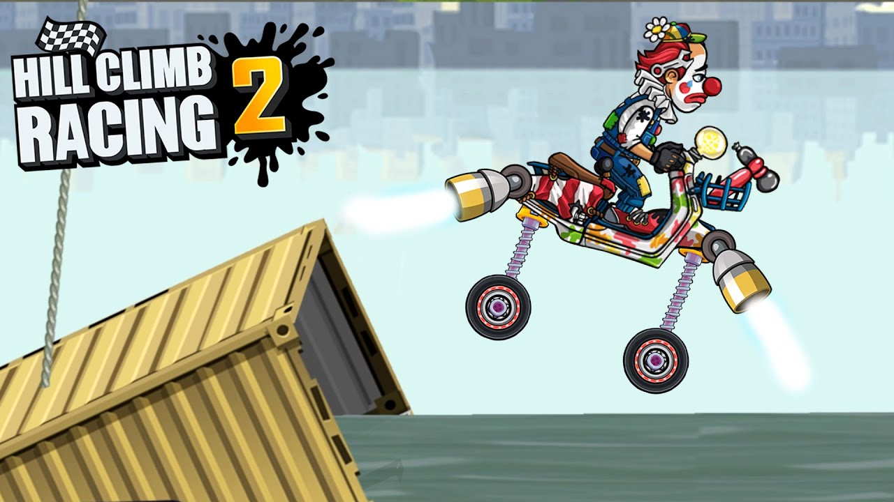 Hill Climb Racing 2 - SCOOTER 11371m in CITY | GAMEPLAY WALKTHROUGH