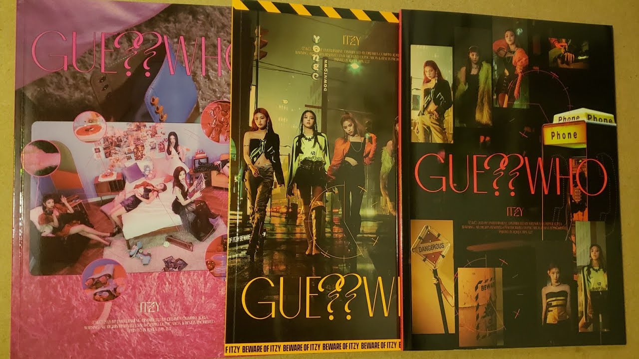 Itzy 'GUESS WHO' Album Unboxing