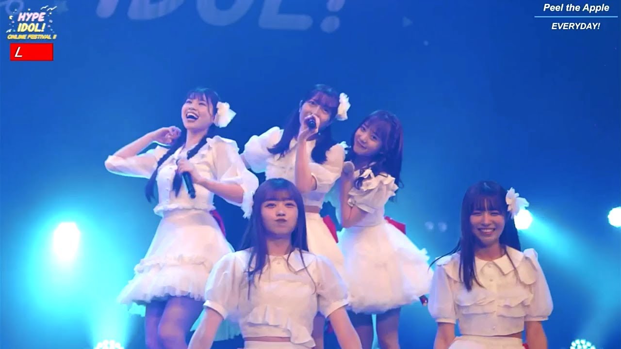 Peel the Apple HYPE IDOL! FESTIVAL!! トキメキは止まらない/EVERYDAY! @STUDIO COAST 20210505 ぴるあぽ PtA