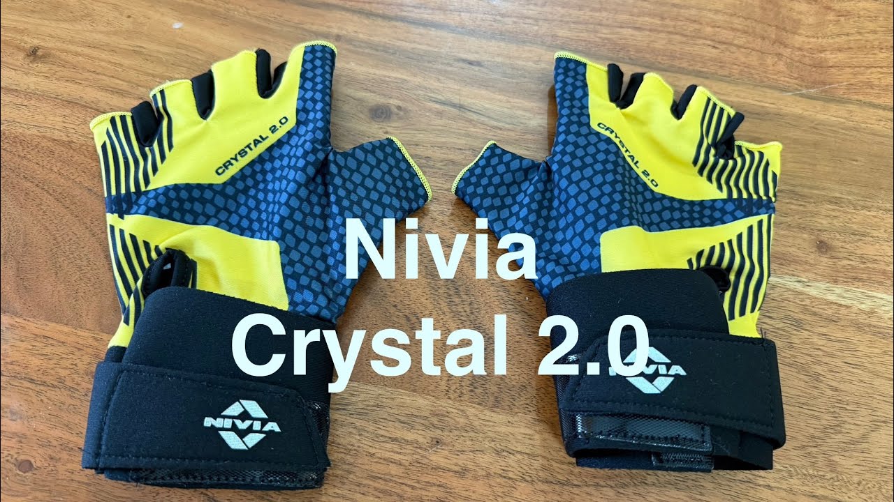 Nivia Crystal 2.0 with Strap Fitness Gloves
