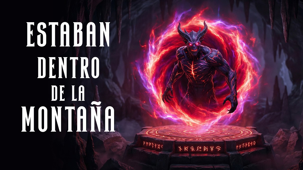 🌋👿EL PORTAL BAJO LA MONTAÑA   Nunca debimos entrar!!