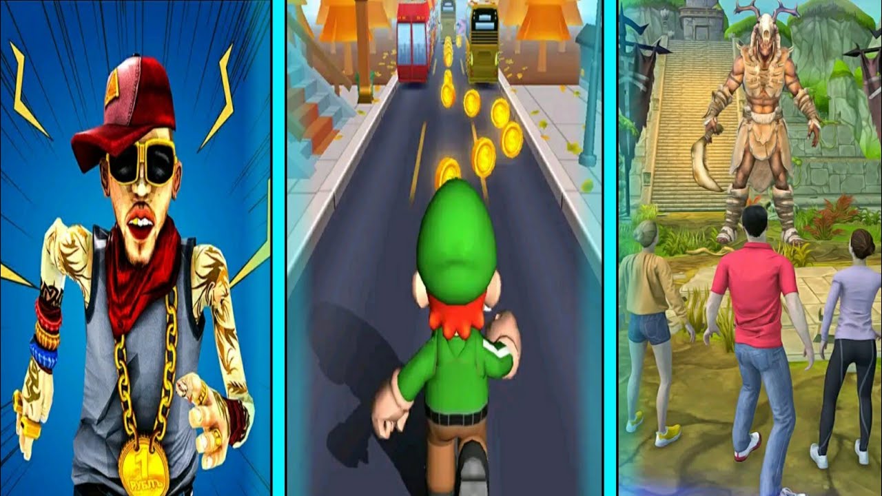 Run Run 3D 3 VS Policeman Runner Game 3D VS Bobby's World - Super Run Gameplay