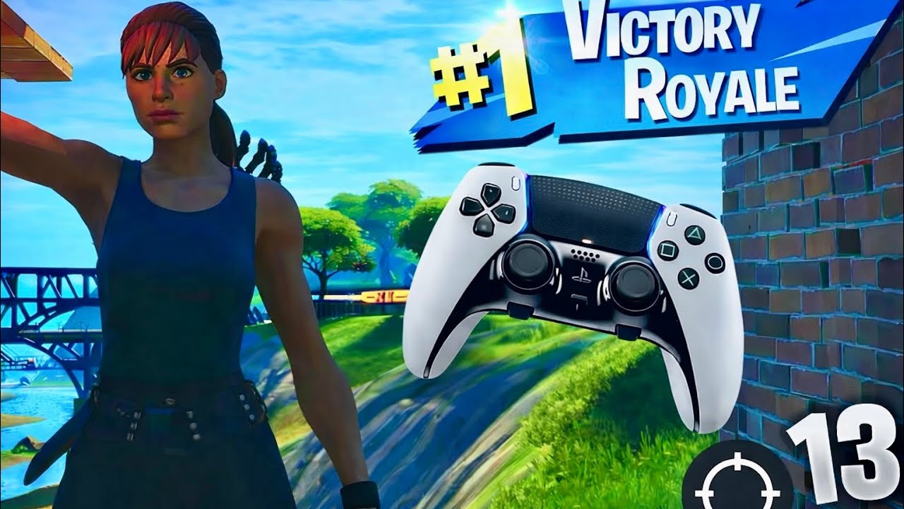 Fortnite battle royale gameplay Ps5
