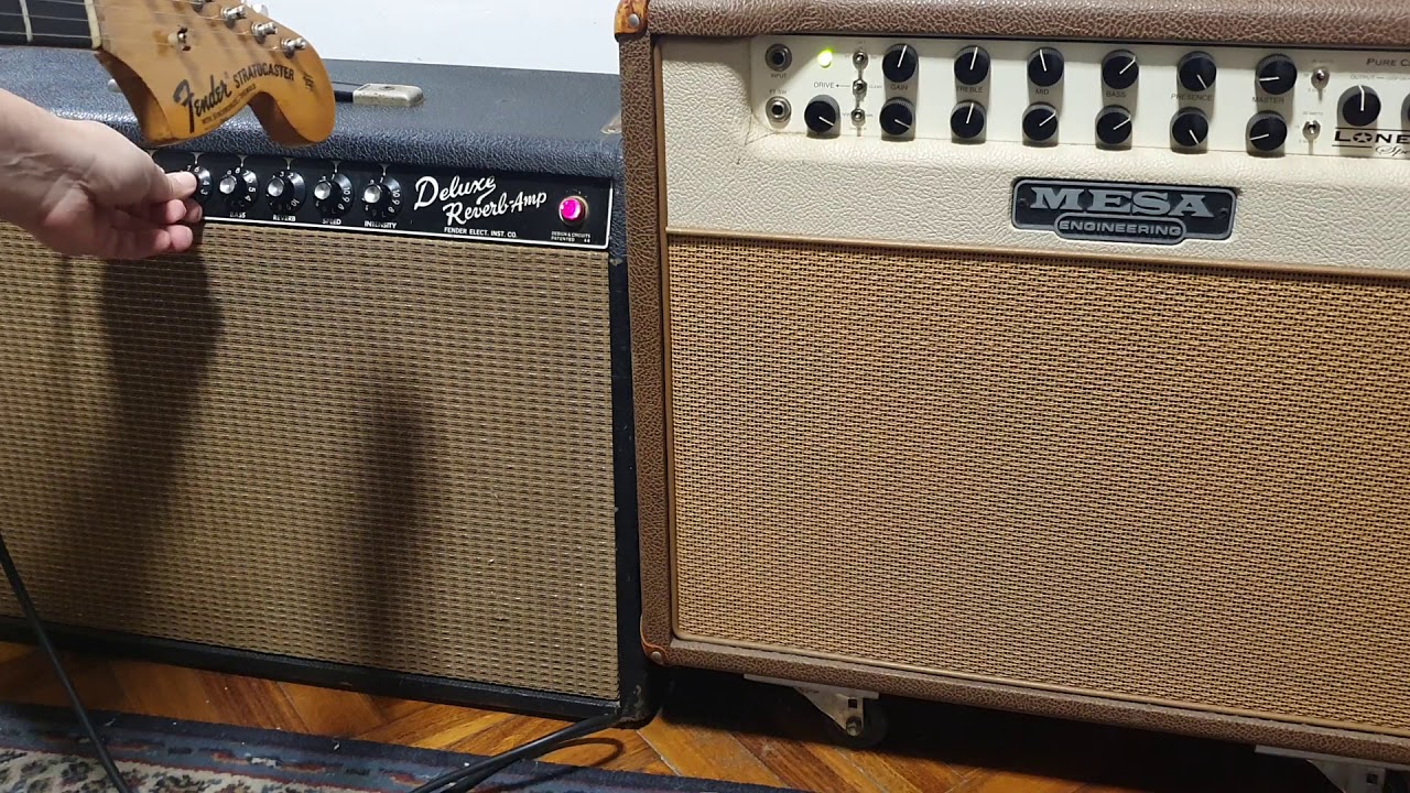 Mesa Boogie Lonestar vs Fender Deluxe Reverb Blackface 1964 Venta Instrumentos Vintage Olimusic
