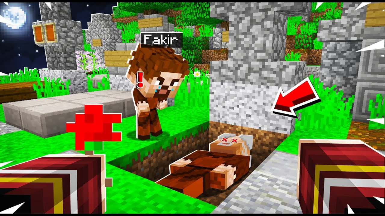 FAKİR BEBEĞİN DEDESİ ÖLDÜ !! 😱 - Minecraft