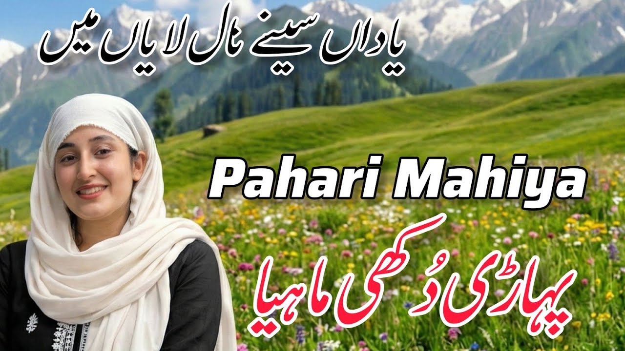 Pahari Mahiya Dukhi Mahiya Pahari gojri song |gojri pahari song video 