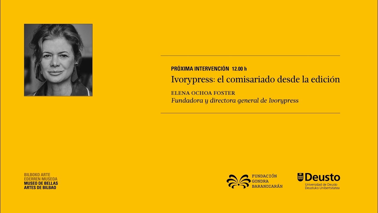 Curso Glocal. Cuidar del arte hoy, aquí y ahora - Elena Ochoa Foster (2019/07/01)