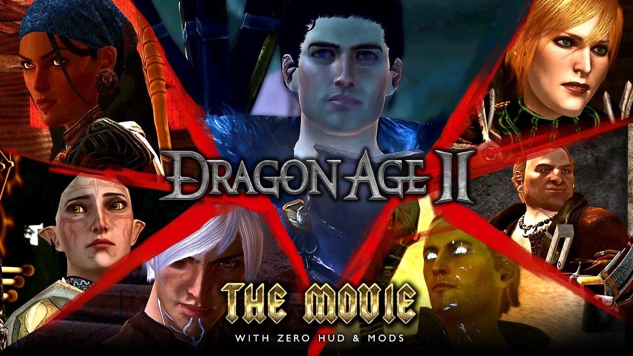 Dragon Age 2 ★ THE MOVIE / ALL CUTSCENES 【Main Quest + Mark of the Assassin + Legacy】