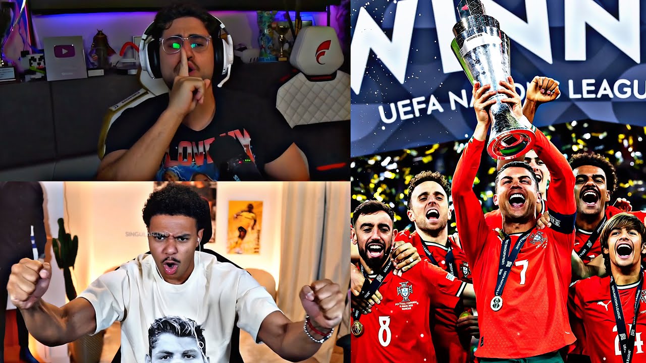Cristiano Ronaldo🐐 Portugal vs Spanien Watchparty mit Willy⚽️ | Eligella97 Clips