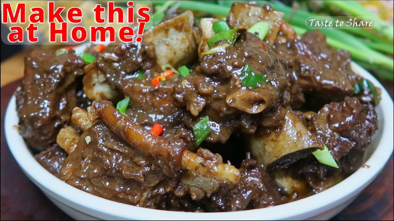 Beef Ribs Spicy Adobo sa Gata - Fall off the Bone ❗is So Delicious & TENDER 💯✅