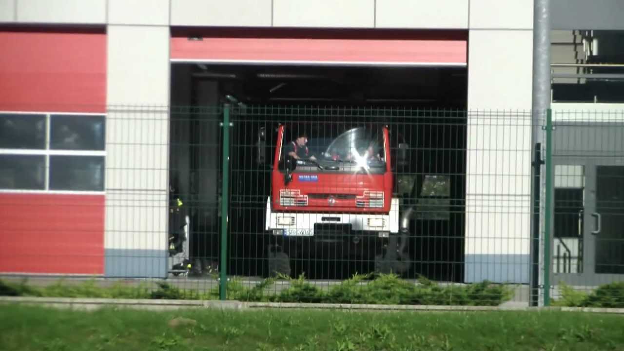 [TRĄBY] Wyjazd alarmowy 331[s]21 Renault Midliner do zdarzenia