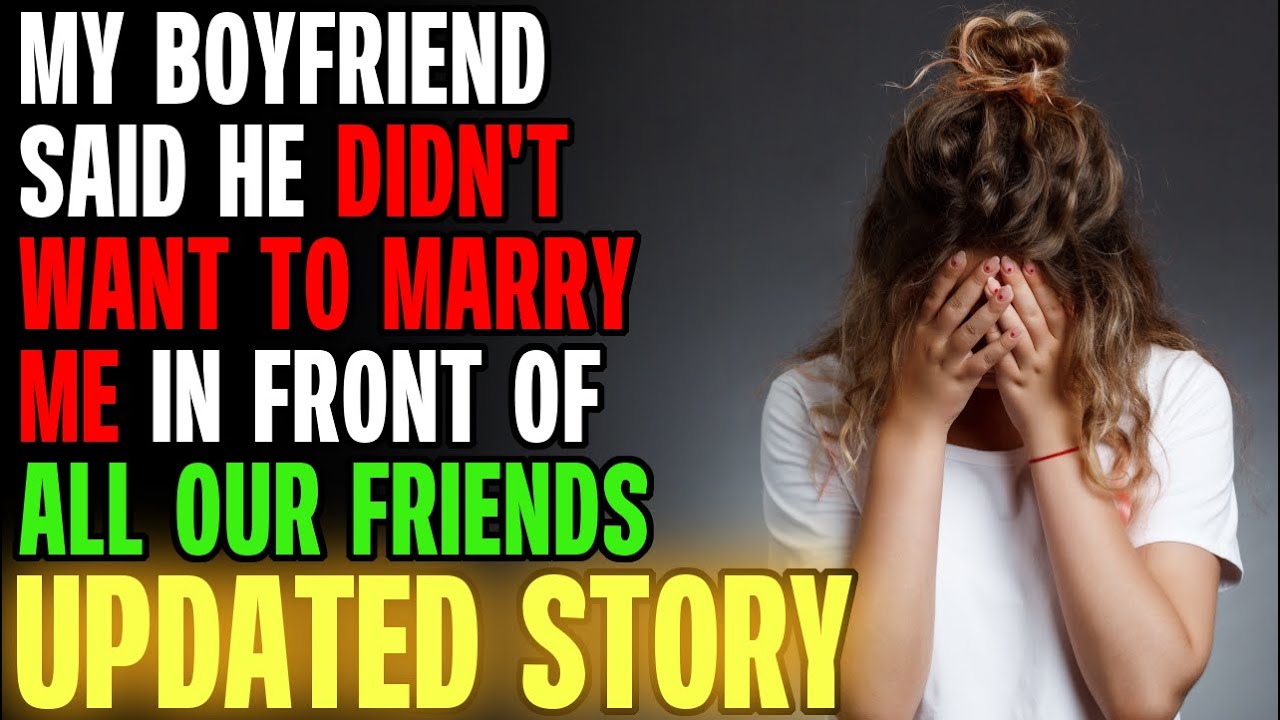 My BF Said He Didn’t Want To Marry Me In Front Of All Our Friends… | Reading Reddit Stories