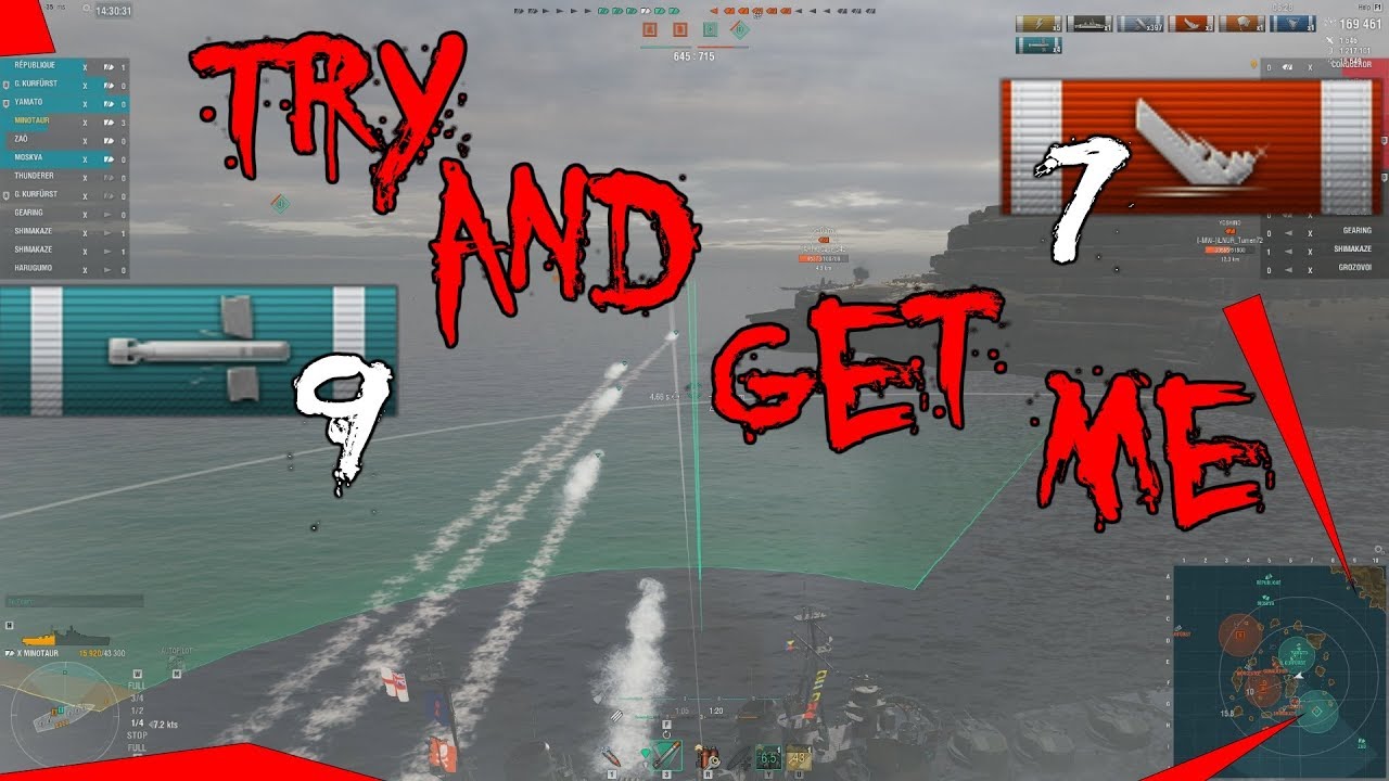 Minotaur CARRY - World of Warships