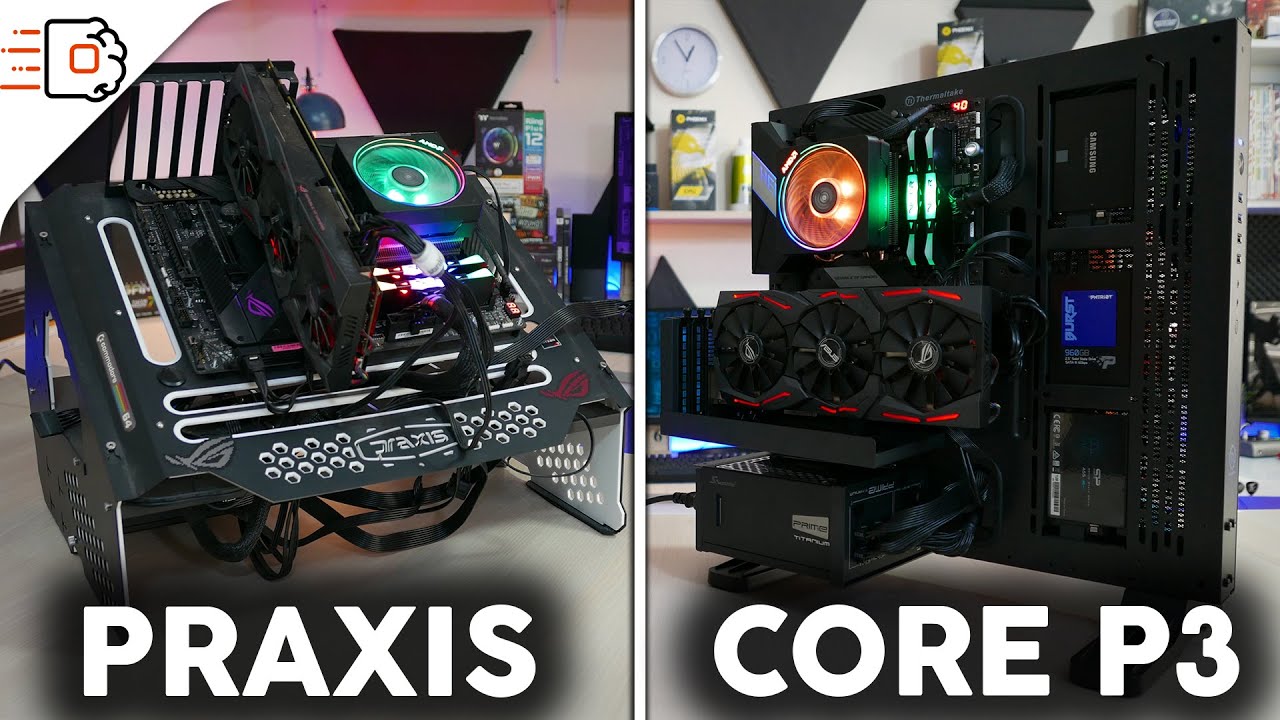 Thermaltake Core P3 TG BUILD | Ryzen 7 3700X & ROG STRIX GTX 1080 - 4K
