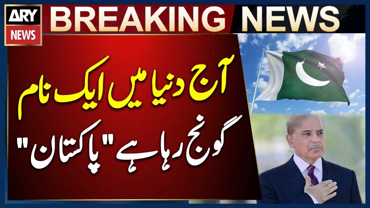 &lsquo;Pakistan&rsquo; Is Echoing Across the Globe PM Shebaz Sharif