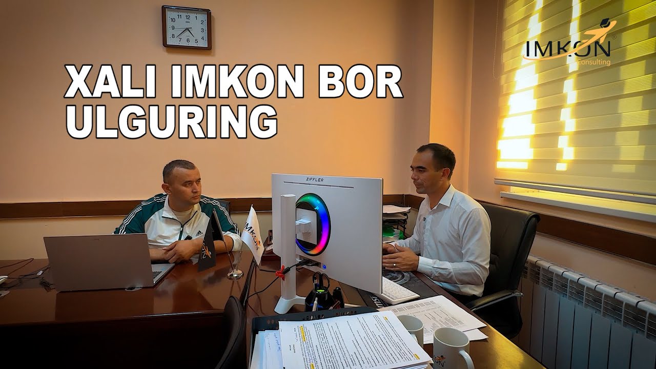 ULGURIB QOLING. IMKON BOR.
