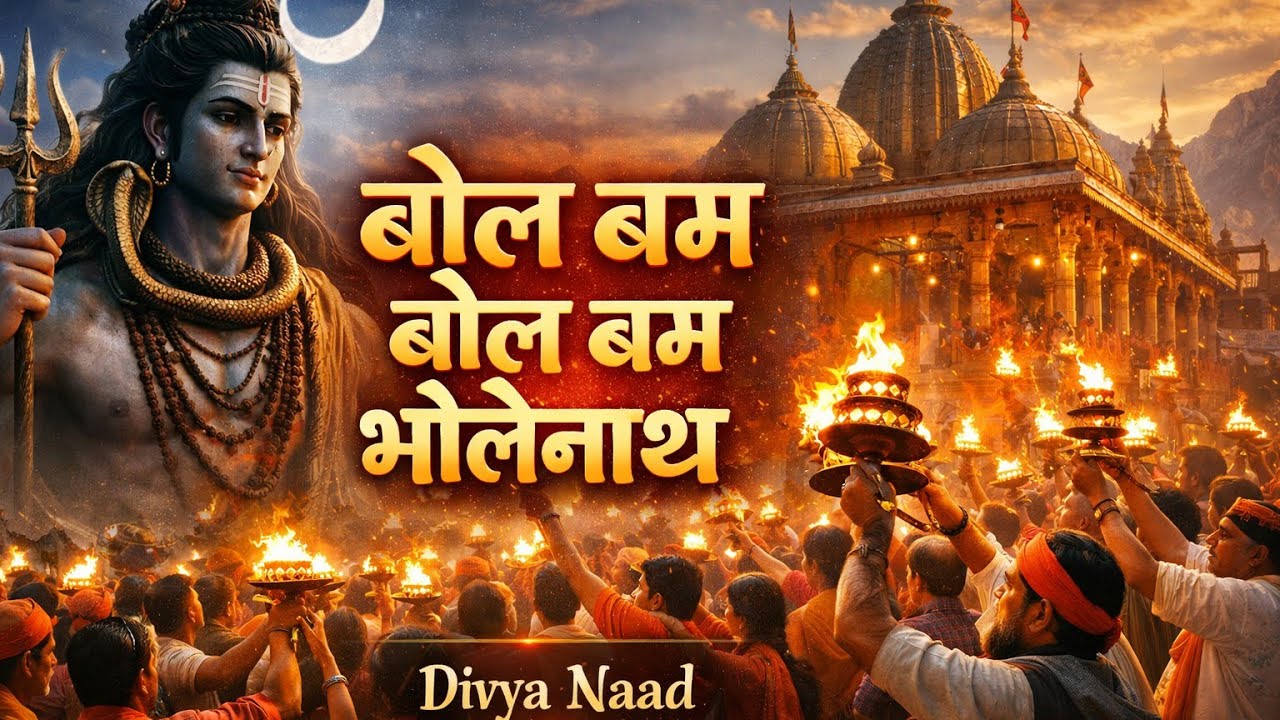 Bol Bam Bol Bam Bholenath 🔱 | Mahadev Aarti Special | Shiv Bhajan 2026 | Divya Naad