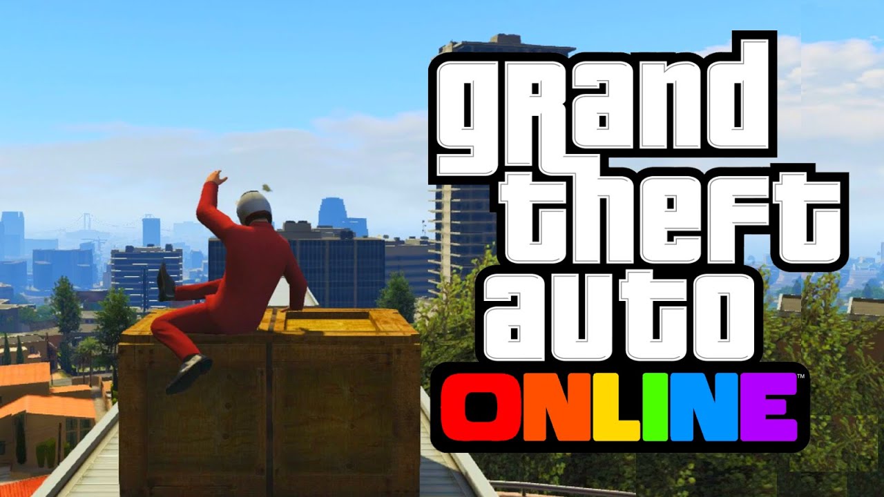 Crazy Crate Parkour?! (GTA V Funny Moments)